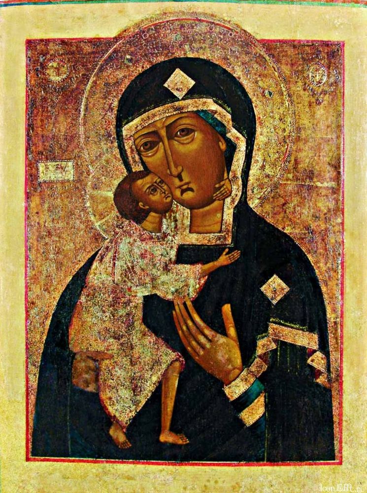 Схема вышивки «Икона Божьей матери Феодоровская» (№256284)