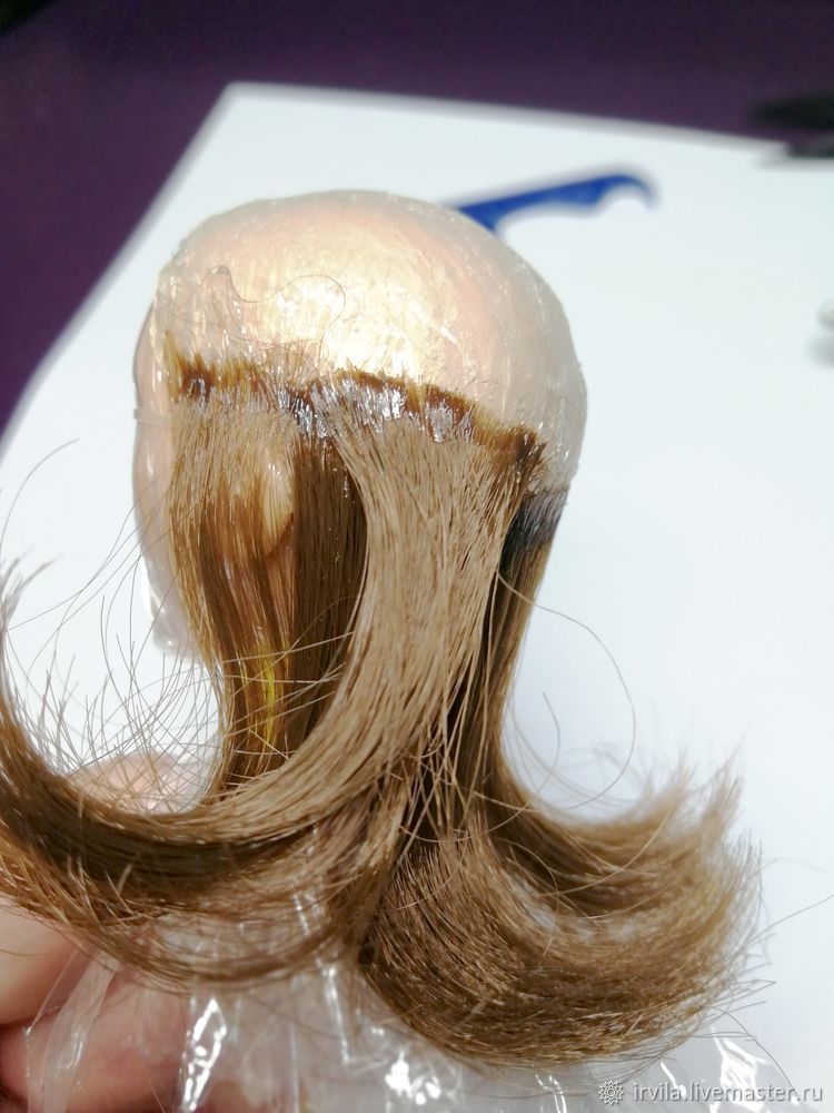 Как сделать парик похожим на настоящие волосы
