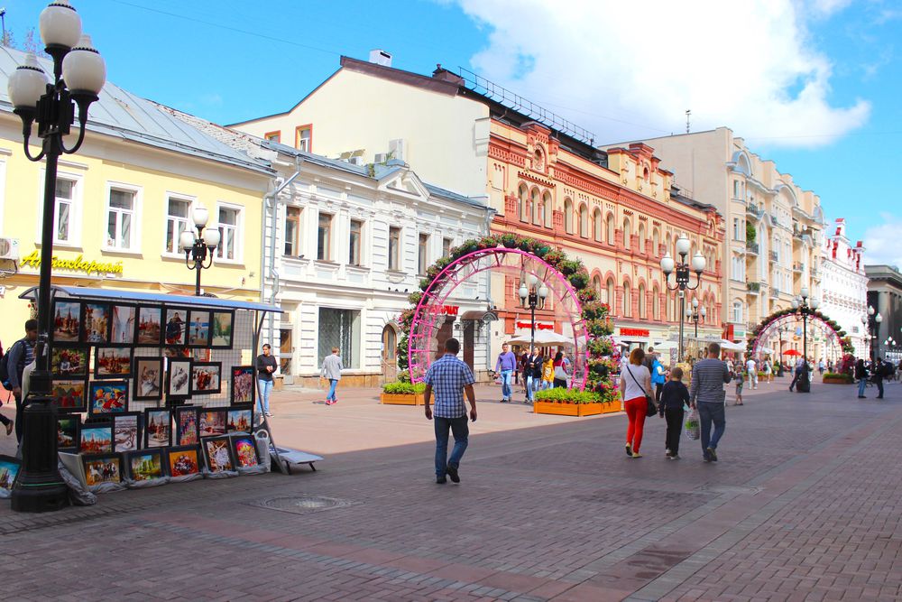 Как выглядит арбат сейчас
