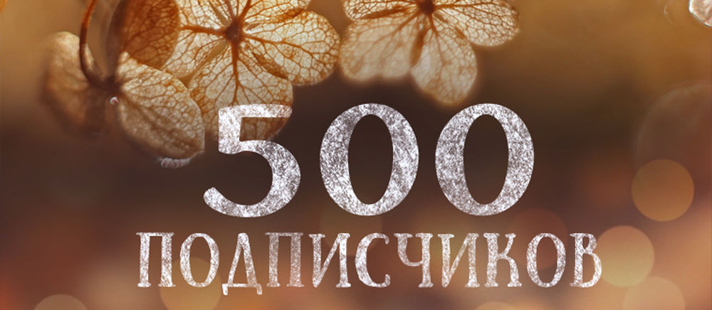 500 подписчиков картинки