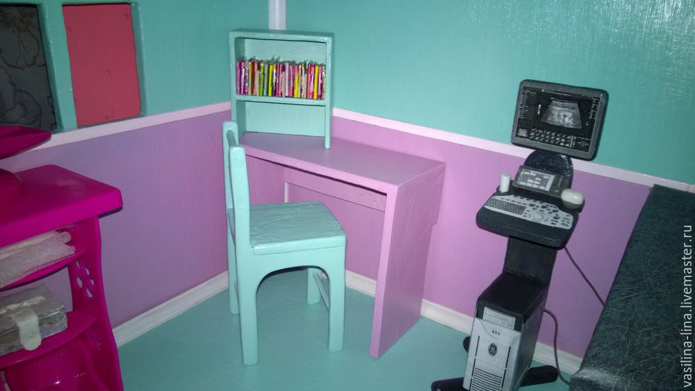 Мебель для куклы своими руками: делаем компьютерный стул - Всякое - разное | irhidey.ru