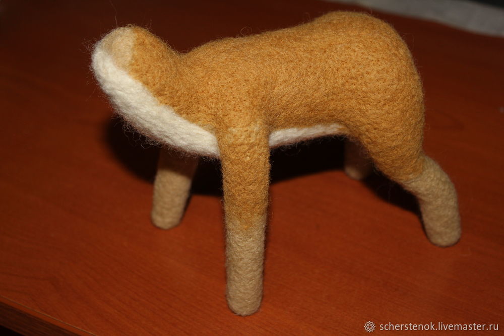 Создаем новогоднего оленя из шерсти своими руками | Журнал Ярмарки Мастеров