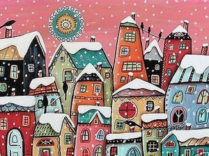 Пряничные домики художницы Karla Gerard | Ярмарка Мастеров - ручная работа, handmade Пряничные домики художницы Karla Gerard | Ярмарка Мастеров - ручная работа, handmade