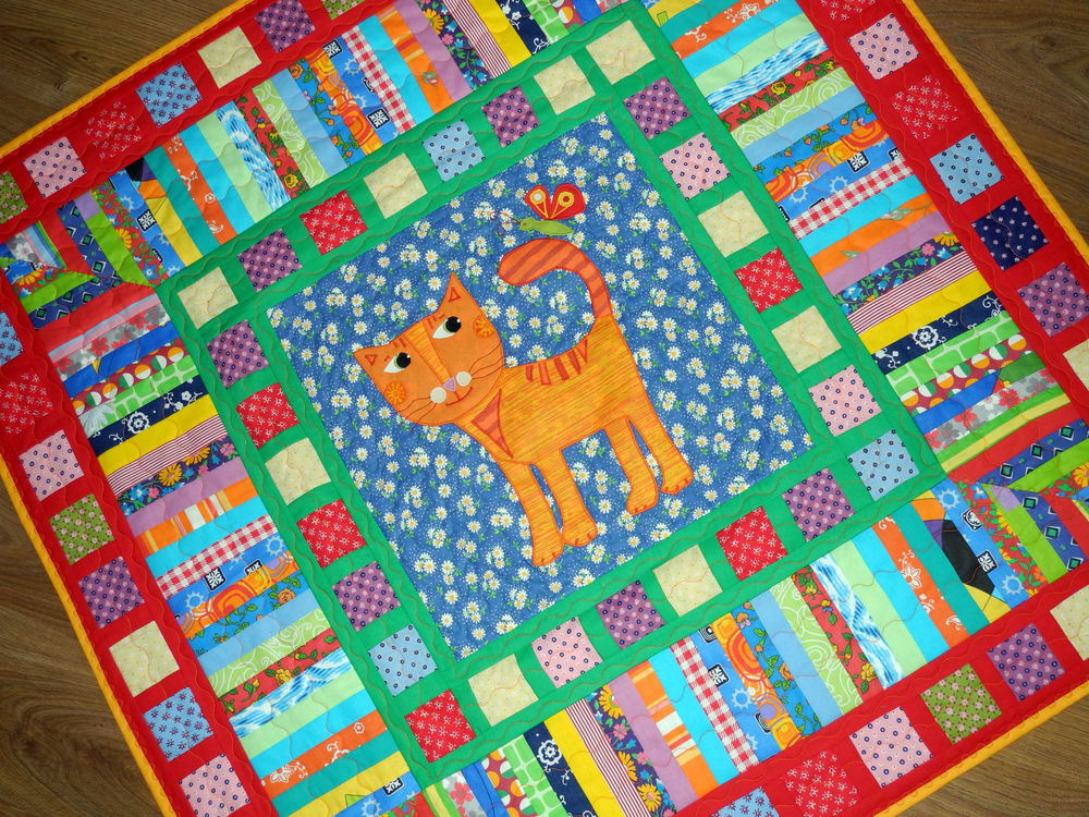 Детское лоскутное одеяло "Мой милый Котя".: Персональные записи в ...