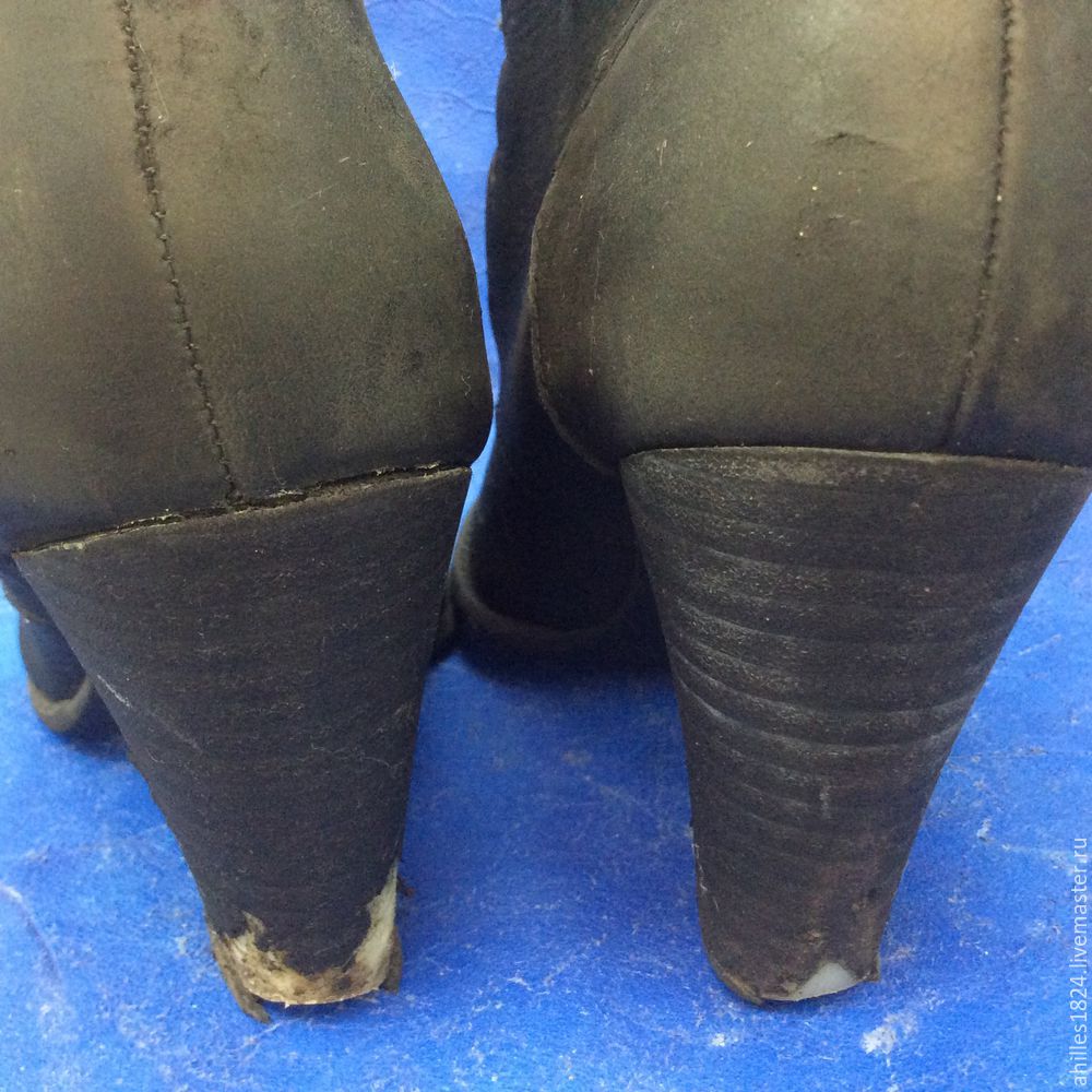 Фото обуви после ремонта в нашей мастерской