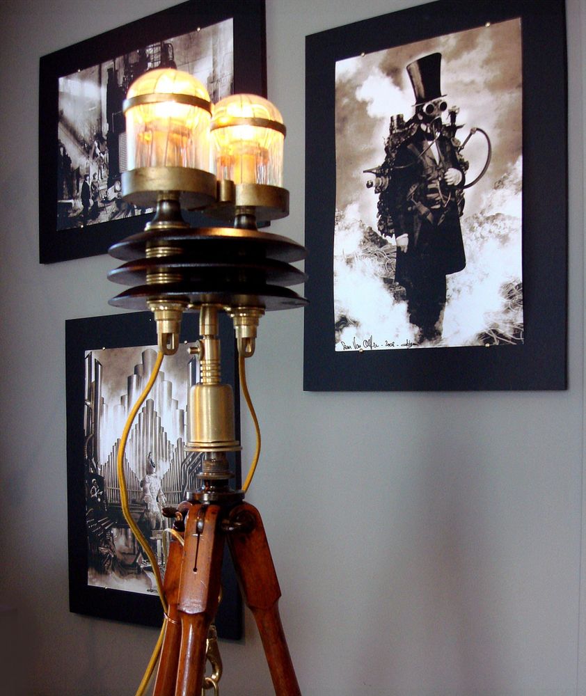 Светильник Steampunk Lamp