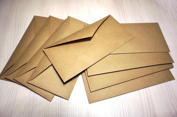 Как сделать из бумаги конверт своими руками для денег и не только