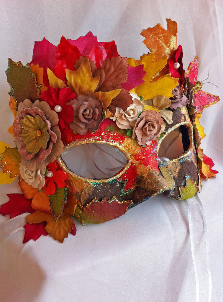 Необычные карнавальные маски с осенней тематикой: Мода, стиль, тенденции в журнале Ярмарки Мастеров
