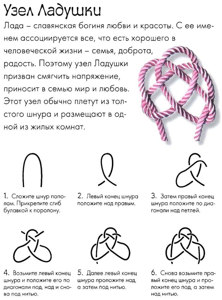 Славянская магия узелков: как сделать славянские наузы своими руками