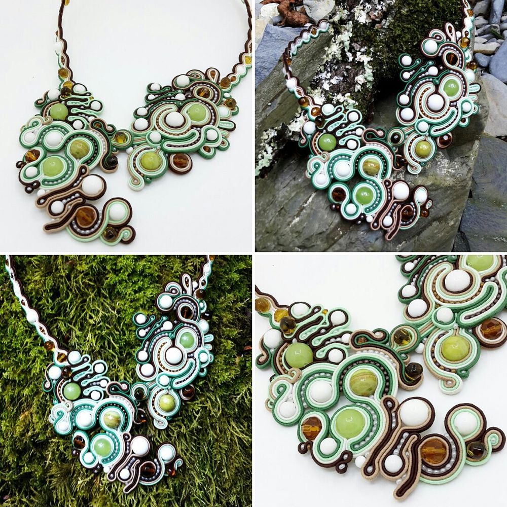 воротнички шибори. техника шибори украшения. техники создания украшений. сутажная вышивка. техники создания украшений.