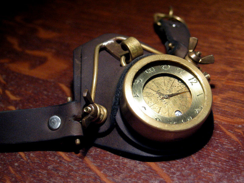 Часы as abinett atches - сдержанный и самобытный мужской стимпанк, фото № 1...