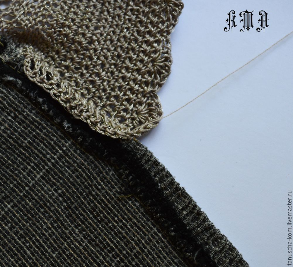 Возвращаем жизнь летнему платью: один из способов - «Машинное вязание» - Своими Руками