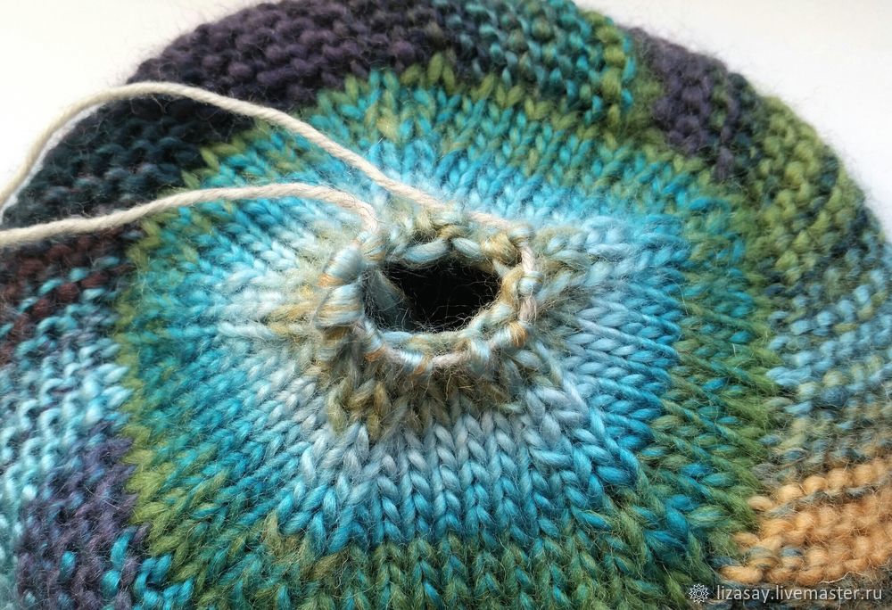 Вяжем шапку «Диагональ» своими руками, фото № 9