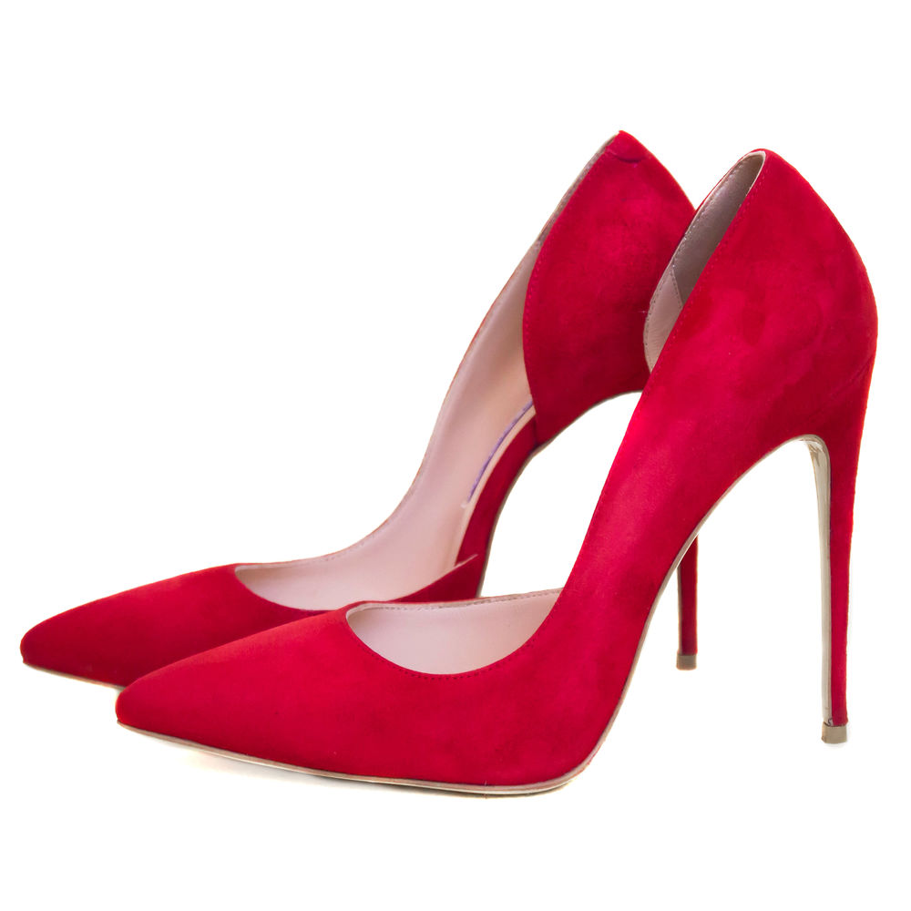 Красные туфли: с чем носить и чего избегать (46 фото)