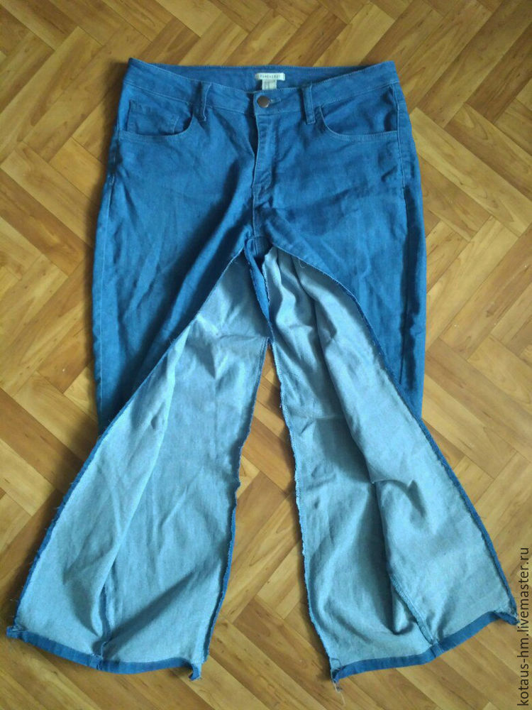Как сделать рваные джинсы?