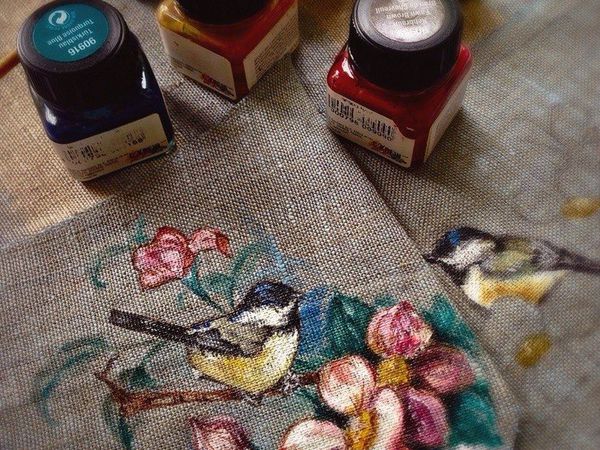 Краски по ткани | Ярмарка Мастеров - ручная работа, handmade