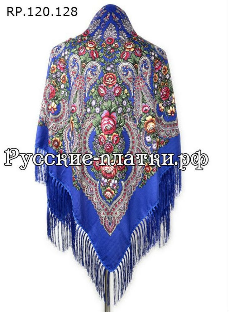 Образцы "Русский платок" 120на120см | Журнал Ярмарки Мастеров