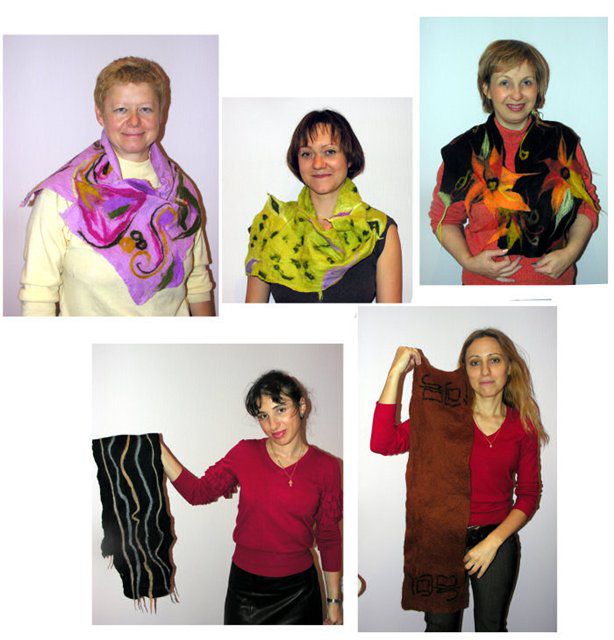 Отчет по мастер-классу по классическим шарфам от 13 ноября, фото № 3