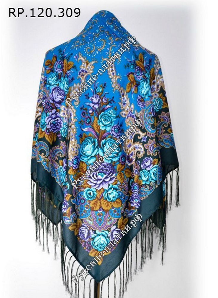 Образцы "Русский платок" 120на120см | Журнал Ярмарки Мастеров