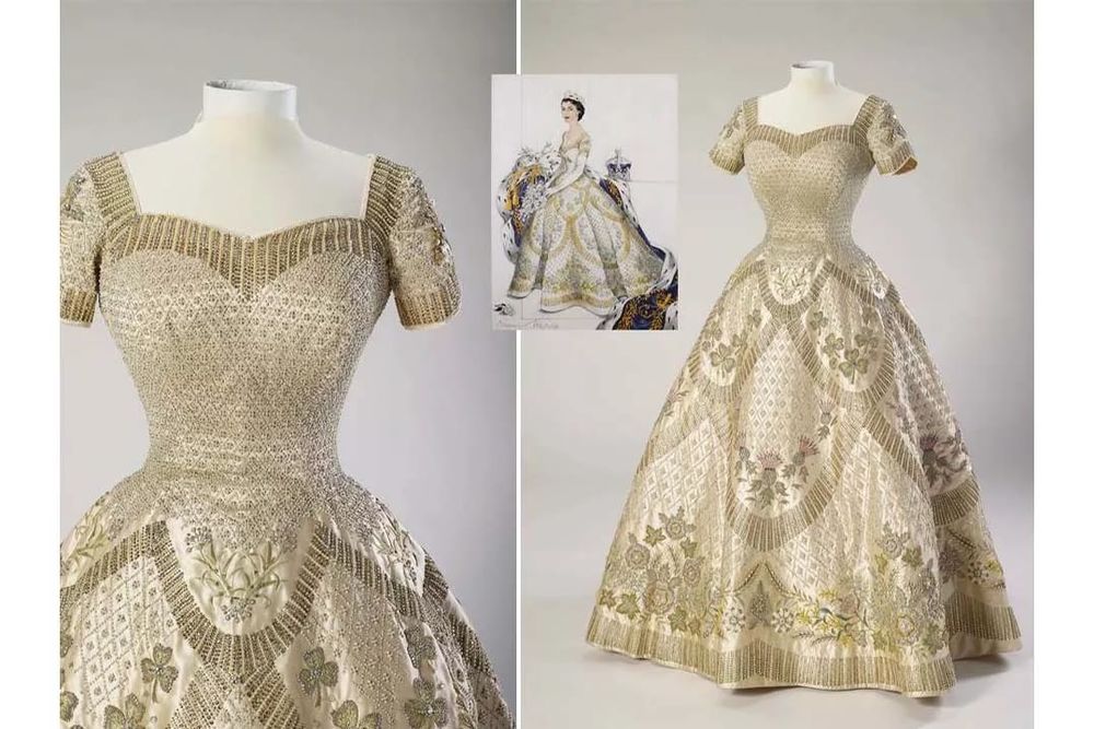 I introduce to you a gorgeous outfit created for the coronation ceremony of...