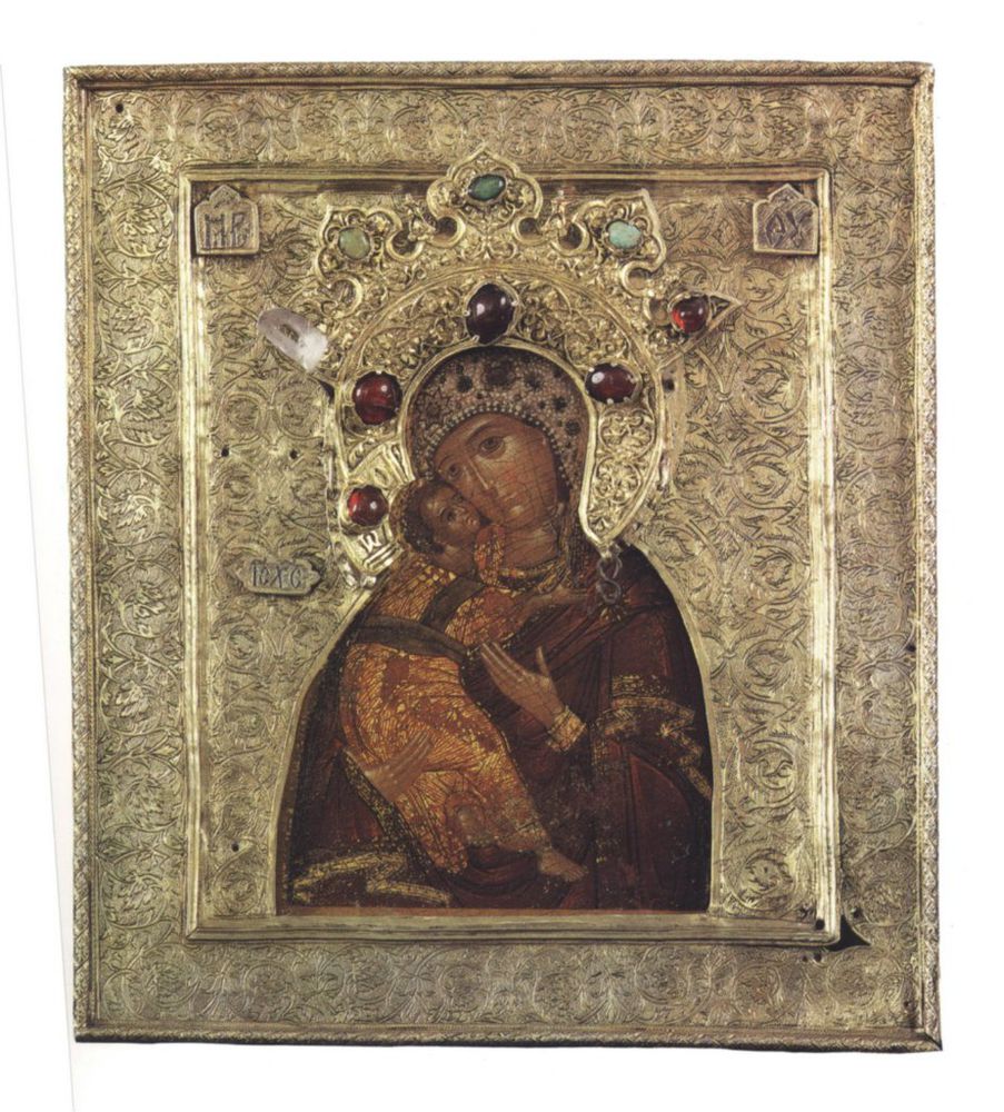 Владимирская икона Божией матери 16 век