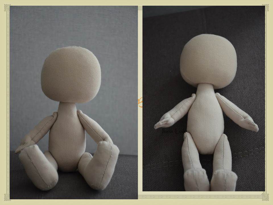 Мастер-класс: Изготовление подвижной в “суставах” куклы из фарфора методом литья в гипсовые формы