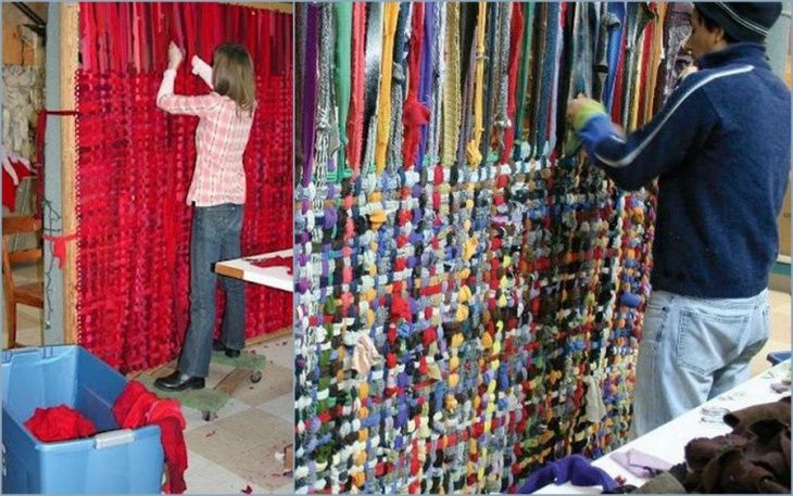 плетение ковров