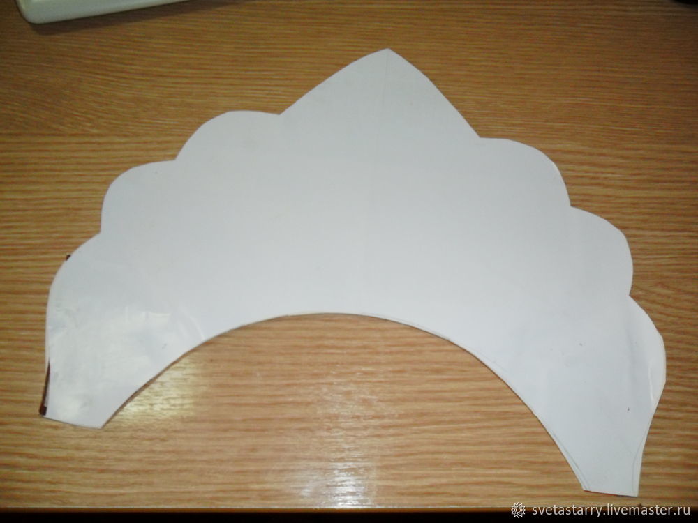 Кокошник своими руками из бумаги для детей: мастер-класс с фото