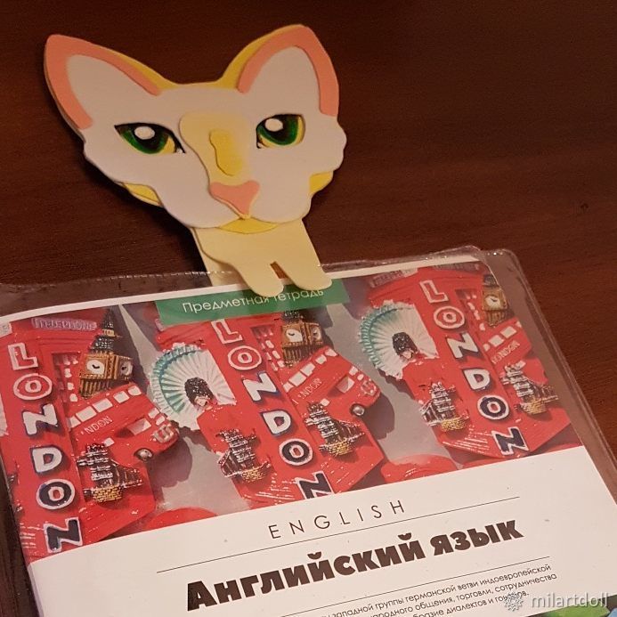 Делаем закладку «Кошечка» из фоамирана, фото № 7закладка из фоамирана Делаем закладку «Кошечка» из фоамирана, фото № 7