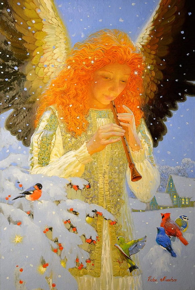 Светлые ангелы художника Виктора Низовцева, фото № 2