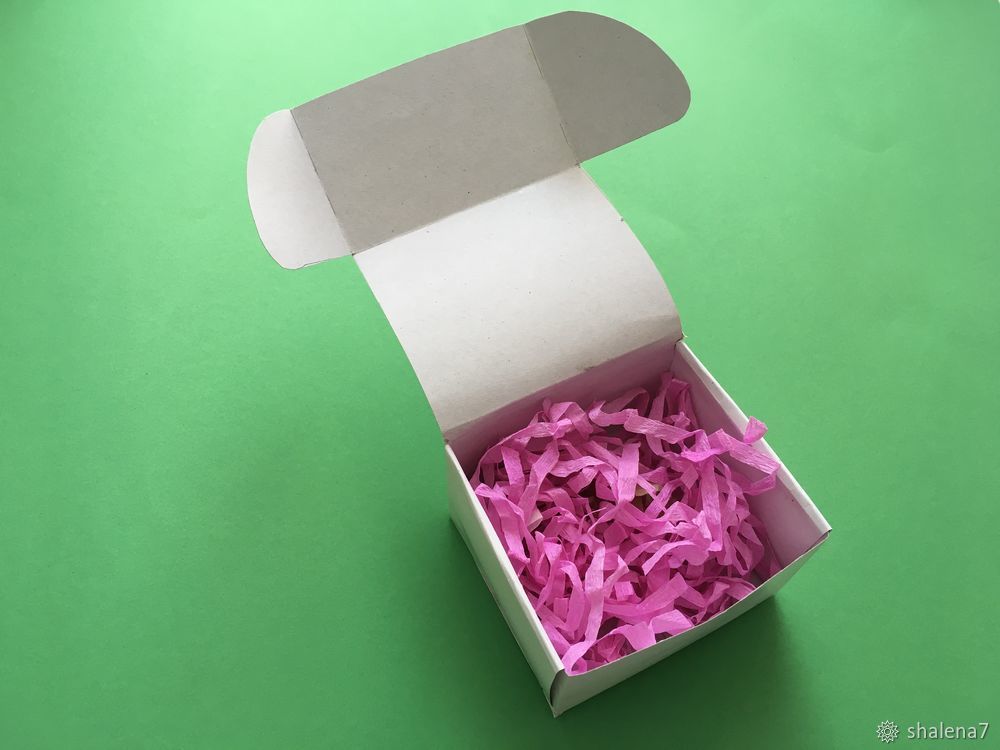 Как сделать подарочную коробку своими руками из картона с крышкой — Творческая студия У Хельги