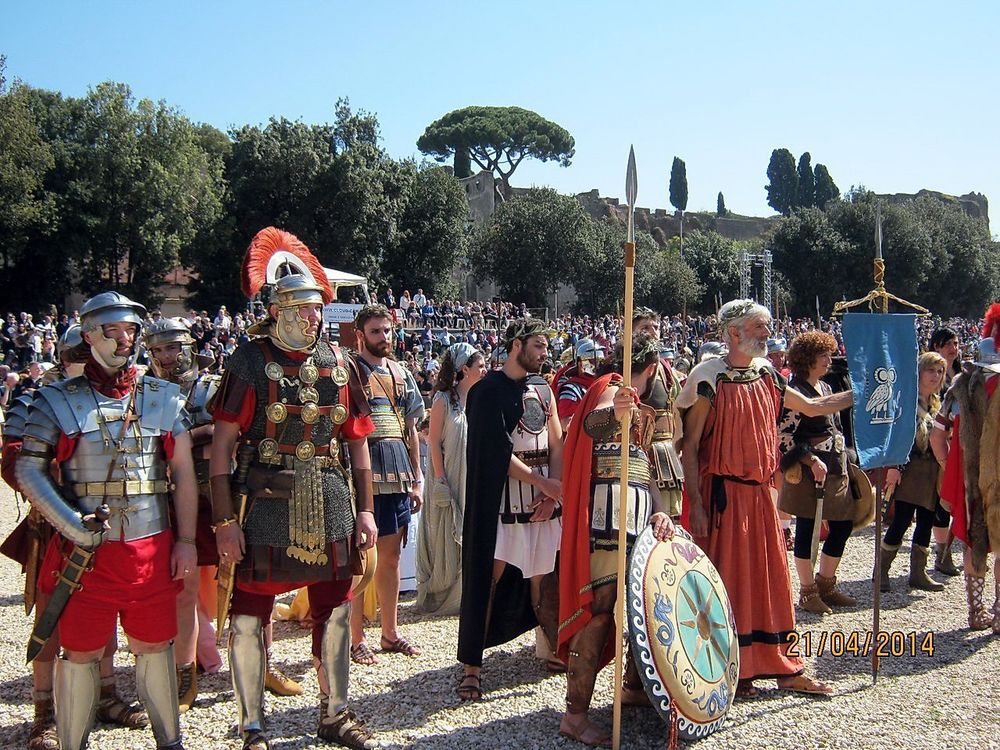 Праздник в риме