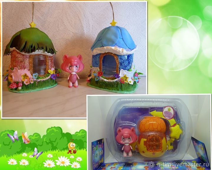❤Diy Whimsy Fairy House Lamp Using Plastic Bottles. Сказочный домик из бутылок❤