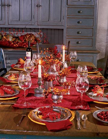 Thanksgiving Table Settings