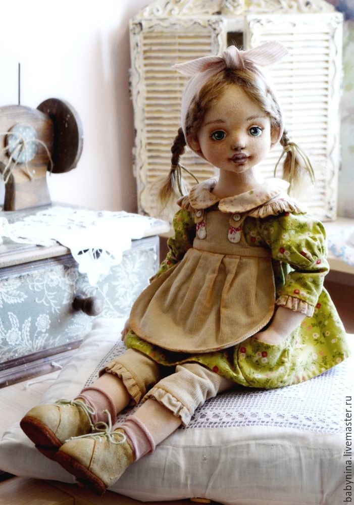 Сшить красивую куклу. Текстильная кукла. Шитые куклы. Одежда для текстильных кукол.