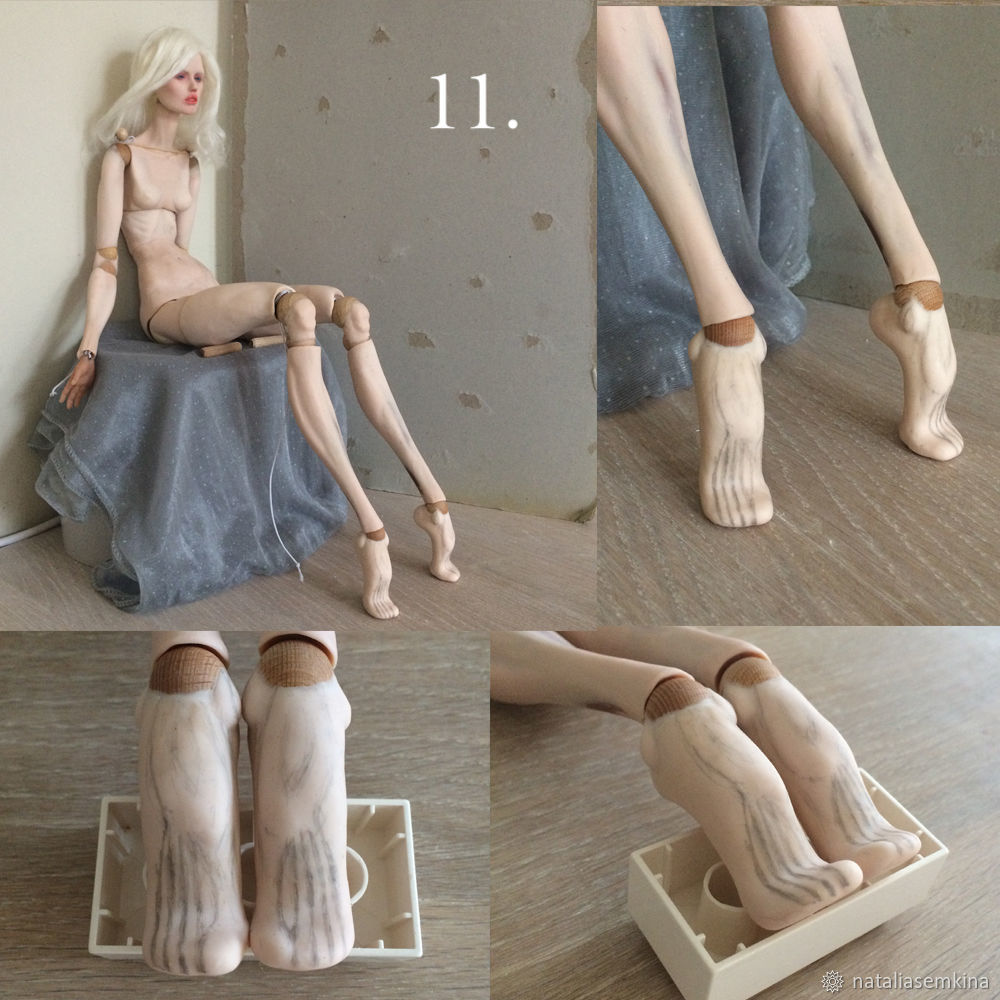 Как сделать куклу из проволоки / кукла своими руками / кукла для детей пушистая проволока синельная