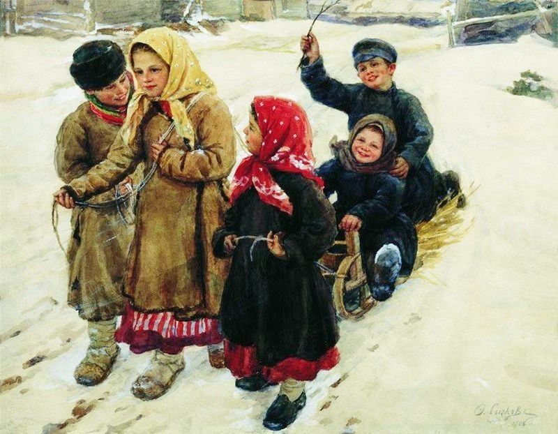 Сказочные зимние пейзажи русских художников, фото № 20