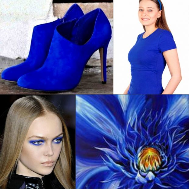 Ультра синий цвет в одежде