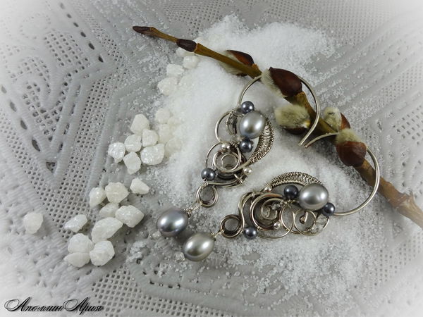 Серьги со множеством вариантов оформления | Ярмарка Мастеров - ручная работа, handmade