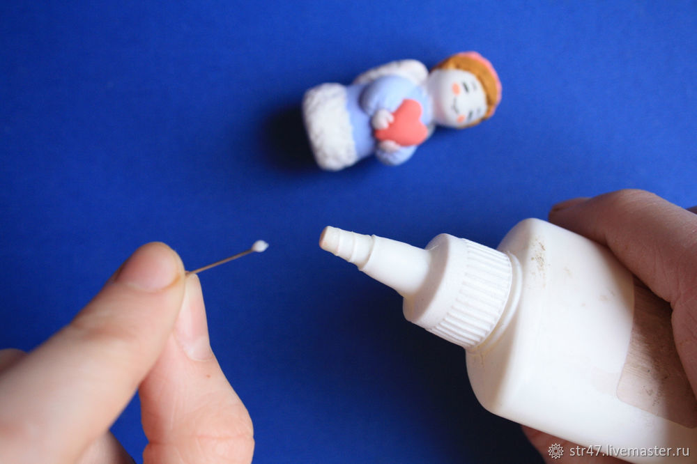 Делаем ангела из полимерной глины, фото № 35