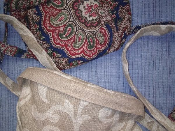 Поясная женская сумка из льна | Ярмарка Мастеров - ручная работа, handmade