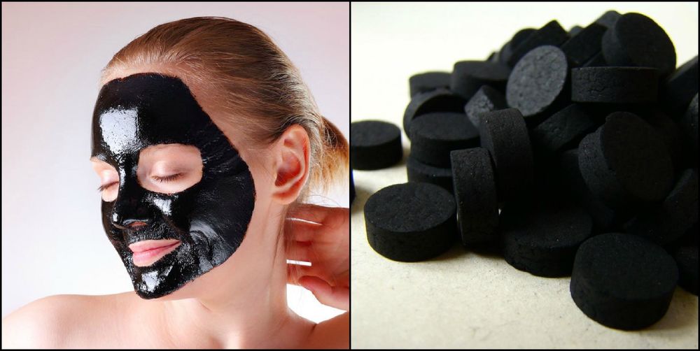 Очищающая маска для лица с активированным углем своими руками