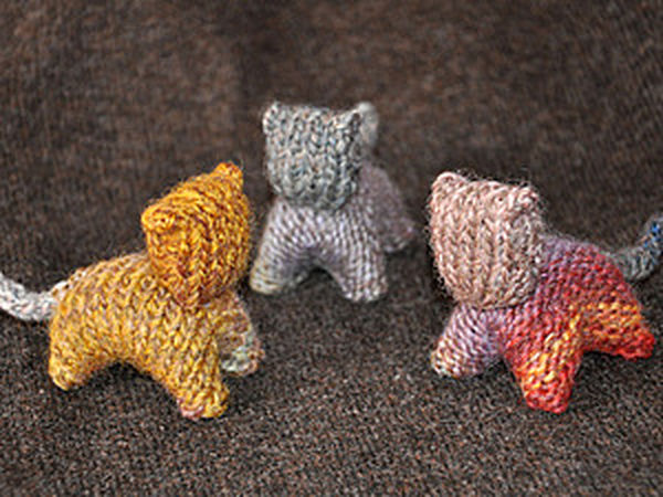 Knitted Waldorf Cat | Livemaster - handmade