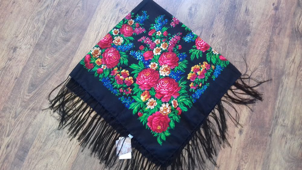 Образцы платков в павловопосадском стиле | Журнал Ярмарки Мастеров