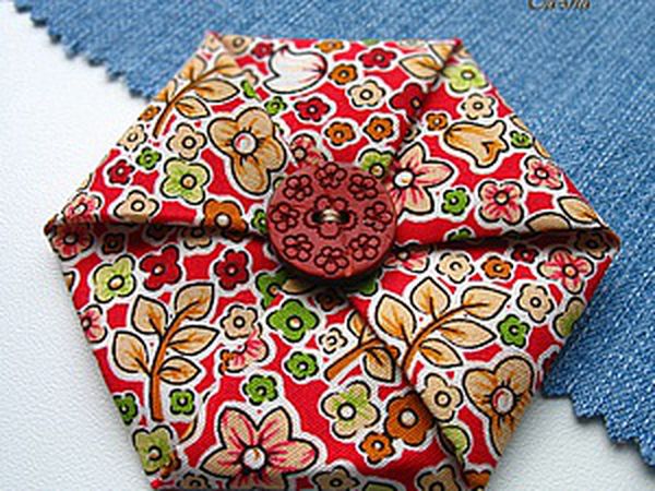 Don't Know How to Sew? Then Iron! Making a Hexagon Brooch | Livemaster - handmade