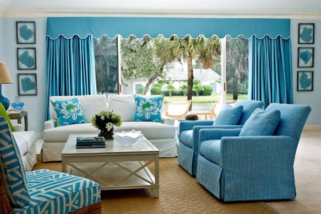 Modrý obývací pokoj, foto č. 27