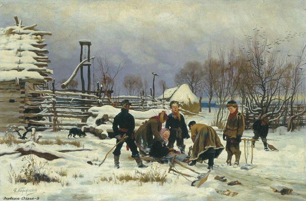 Сказочные зимние пейзажи русских художников, фото № 15