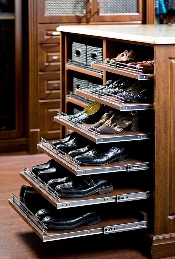 20 идей хранения обуви, о которых вы не догадывались