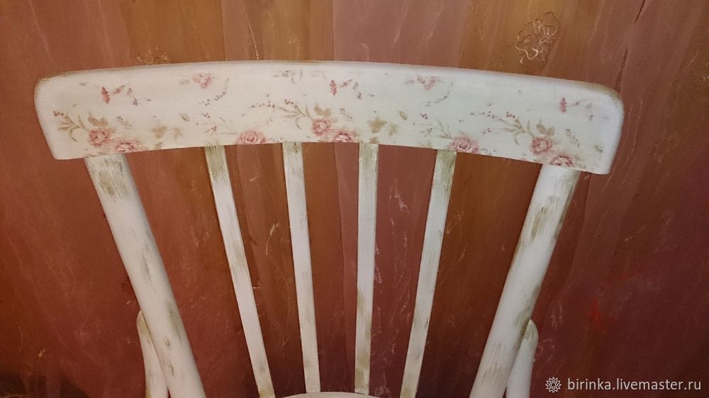 Реставрируем старые стулья в стиле Прованс, фото № 7