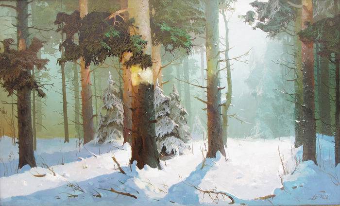 Виктор Александрович Быков – известный российский пейзажист ., фото № 38